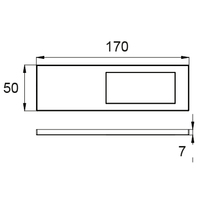 LED Einzelleuchte GAMMA NOIR (4000 K)