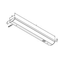 LED Unterbauleuchte ModuLite F (450 mm)