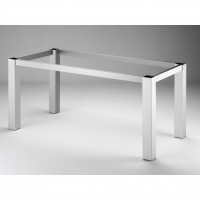Aluments/Tischgestell TG 80 (Weiß)