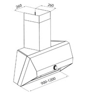 Wandhaube VIS HEAD FREE No Drop 120